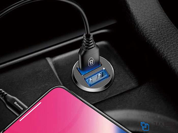 شارژر فندکی فست شارژ ماشین بیسوس CCALL-ML01