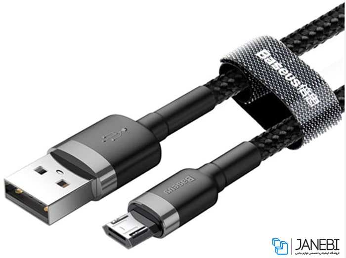 کابل شارژ سریع و انتقال داده میکرو یو اس بی بیسوس Baseus Cafule Micro USB Cable 1m