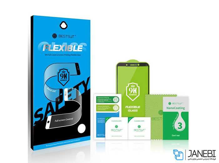 محافظ صفحه نمایش شیشه ای سامسونگ Bestsuit Flexible Glass Samsung Galaxy A6 2018