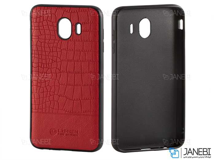 قاب چرمی سامسونگ Lishen Leather Case Samsung Galaxy J4