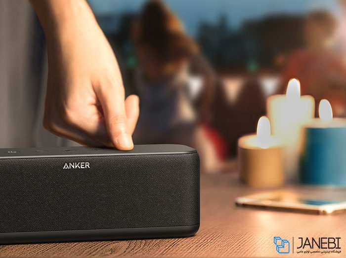 اسپیکر بلوتوث انکر Anker SoundCore Boost Black 3 A3145 Bluetooth Speaker