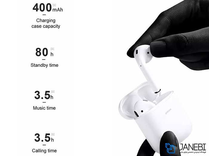 هندزفری بلوتوث جویروم Joyroom JR-T03S TWS Bluetooth Earbud