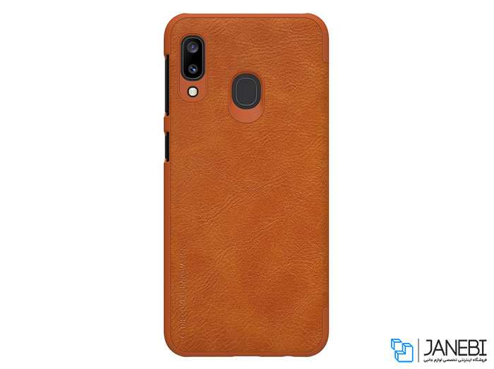 کیف چرمی نیلکین سامسونگ Nillkin Qin leather case Samsung Galaxy A20e