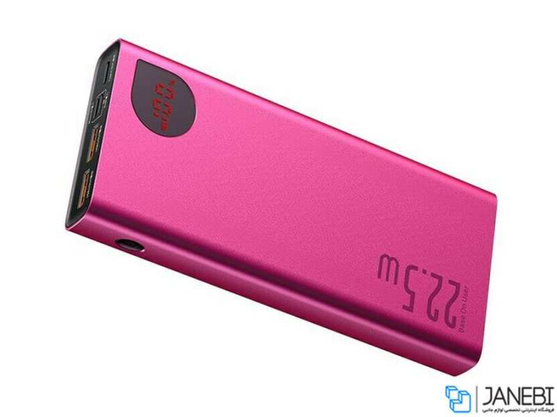 پاور بانک فست شارژ ۲۰۰۰۰ بیسوس Baseus Adaman Metal Digital Display 20000mAh