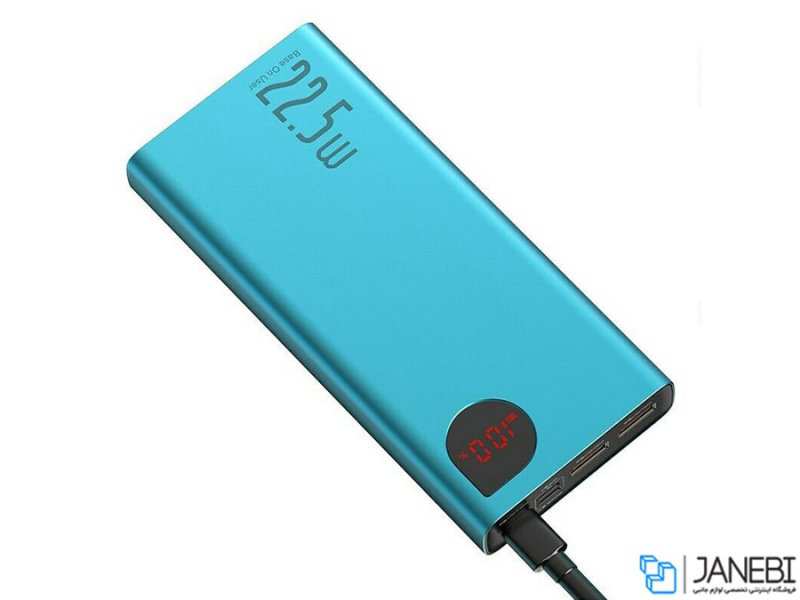 پاور بانک فست شارژ ۲۰۰۰۰ بیسوس Baseus Adaman Metal Digital Display 20000mAh