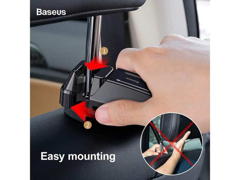پایه نگهدارنده بیسوس صندلی عقب خودرو Baseus Back Seat Car Holder Charger