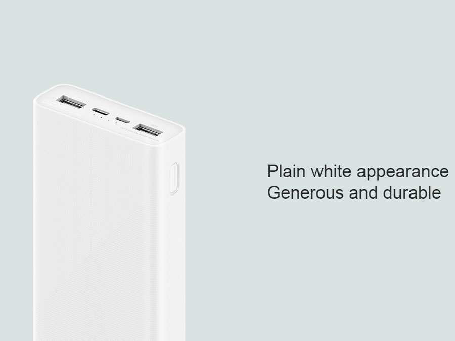 پاوربانک شارژ سریع تایپ سی و یو اس بی شیائومی Xiaomi PLM18ZM Mi Power Bank 3 20000mAh