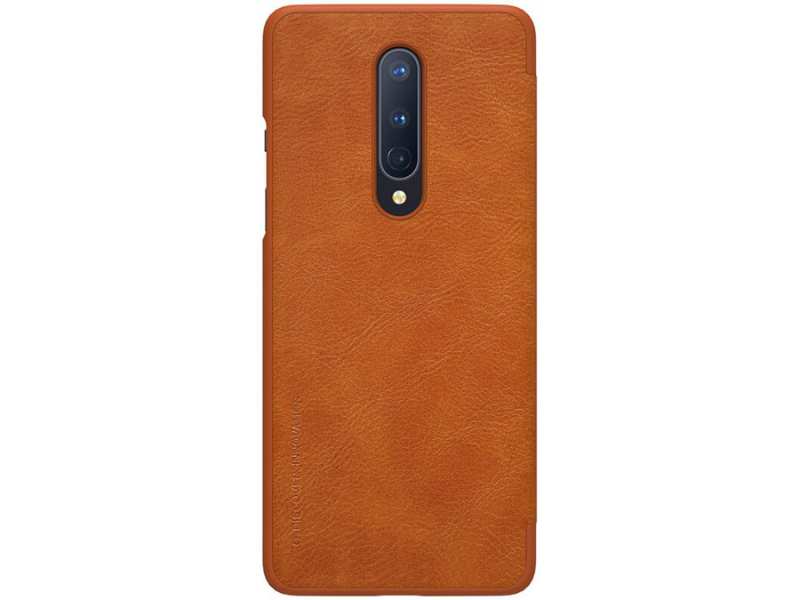 کیف چرمی نیلکین وان پلاس Nillkin Qin Leather Case OnePlus 8