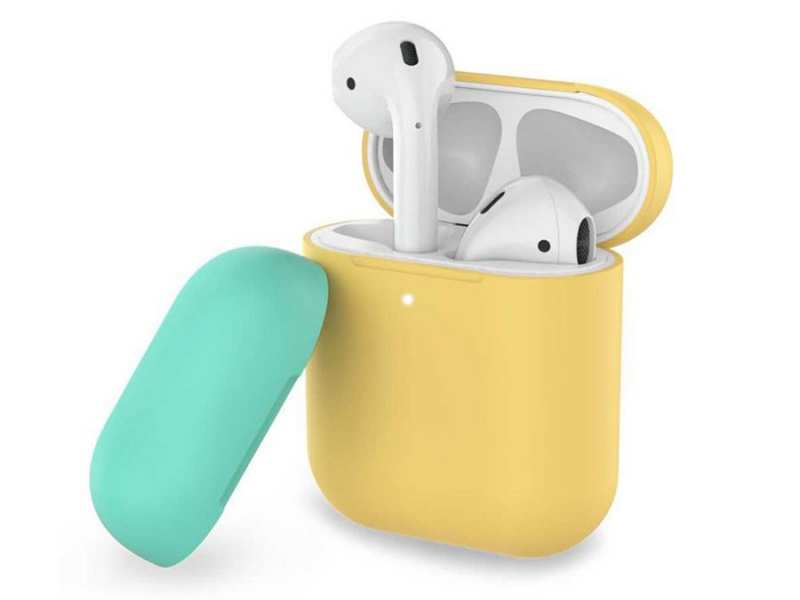 کاور سیلیکونی دو درب ایرپاد آها استیل AHAStyle PT63 Ultra Thin Airpods Case