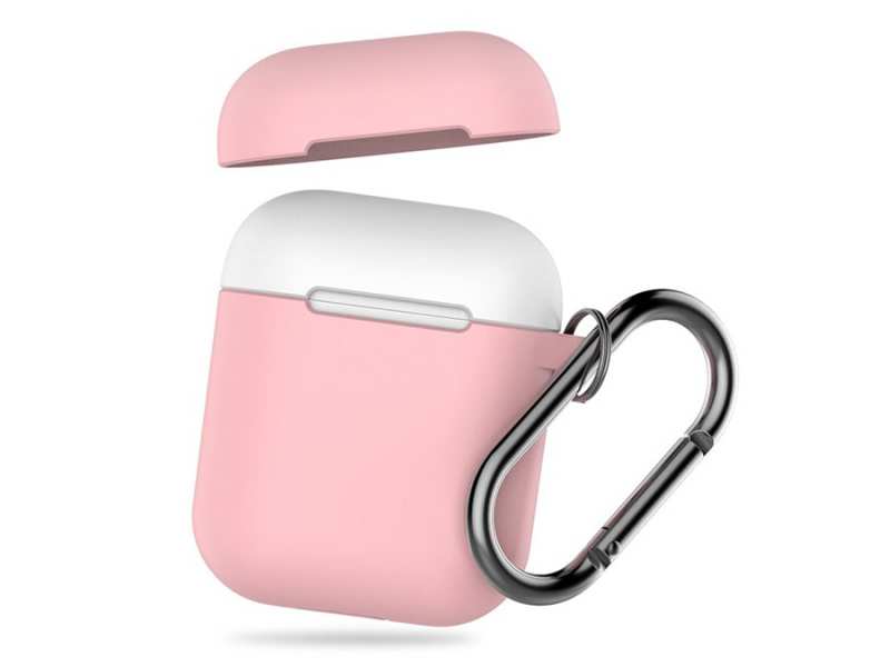 کاور سیلیکونی دو درب قلاب دار ایرپاد 1 و 2 آها استایل AHAStyle Ultra Airpods 2/1 Case