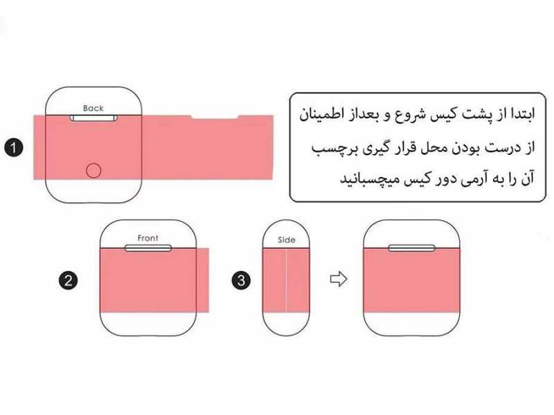 برچسب محافظ آها استایل اپل ایرپاد AHAStyle CP-PT13-01