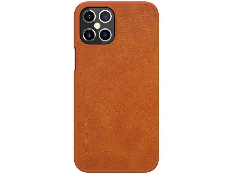 کیف چرمی نیلکین آیفون Nillkin Qin Leather Case iPhone 12 Pro Max