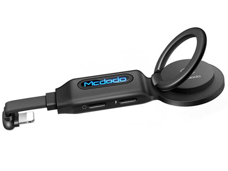 مبدل 4 در 1 لایتنینگ و صدا مک دودو Mcdodo CA-629 4in1 Ligtning Audio Adapter - تصویر 7
