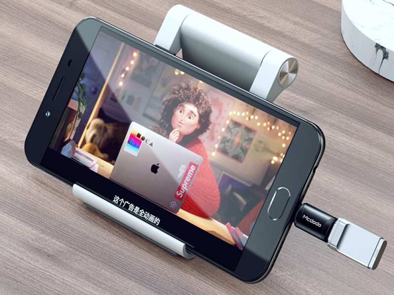 مبدل تایپ سی به میکرو یو اس بی مک دودو Mcdodo Type-C to MicroUSB OT-769