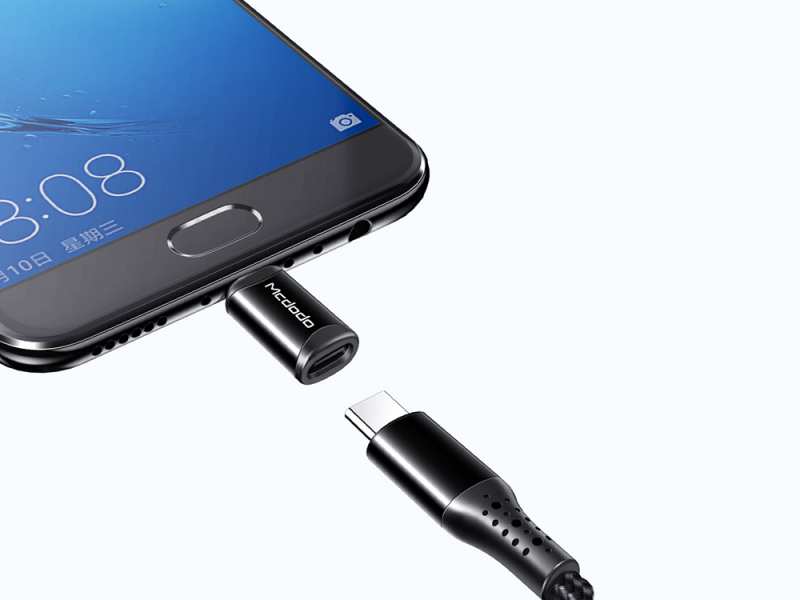 مبدل تایپ سی به میکرو یو اس بی مک دودو Mcdodo Type-C to MicroUSB OT-769