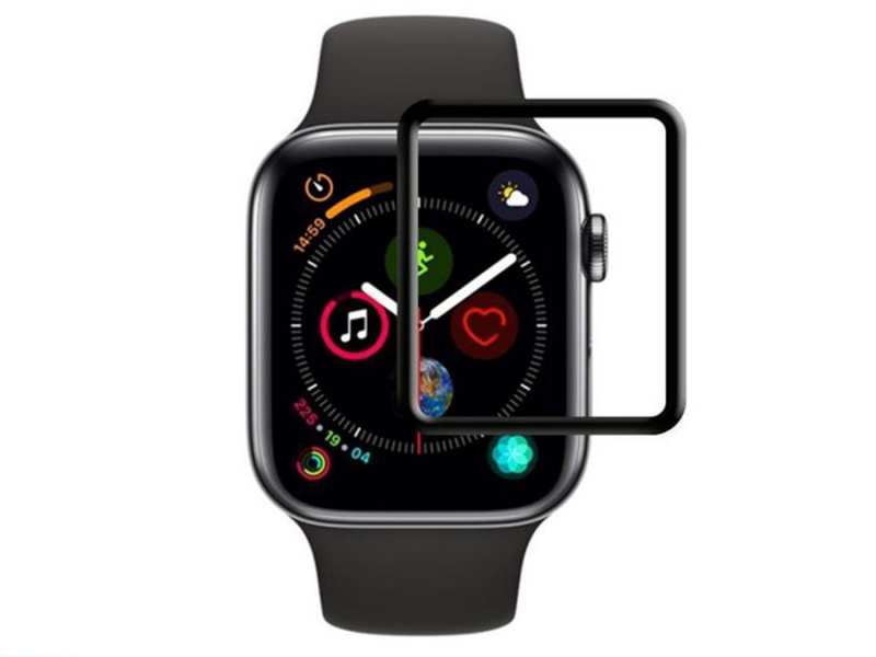 محافظ صفحه نمایش سرامیکی تمام صفحه اپل واچ Ceramic Protector Film Apple Watch 44mm