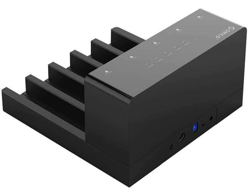 باکس هارد اینترنال به اکسترنال اوریکو Orico 6558US3-C 2.5/3.5inch Hard Drive Enclosure with Duplicator