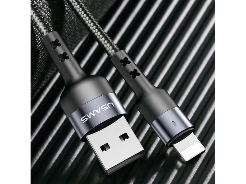 کابل شارژ و انتقال داده لایتنینگ یوسامز Usams U26 US-SJ311 lightning Cable 1m