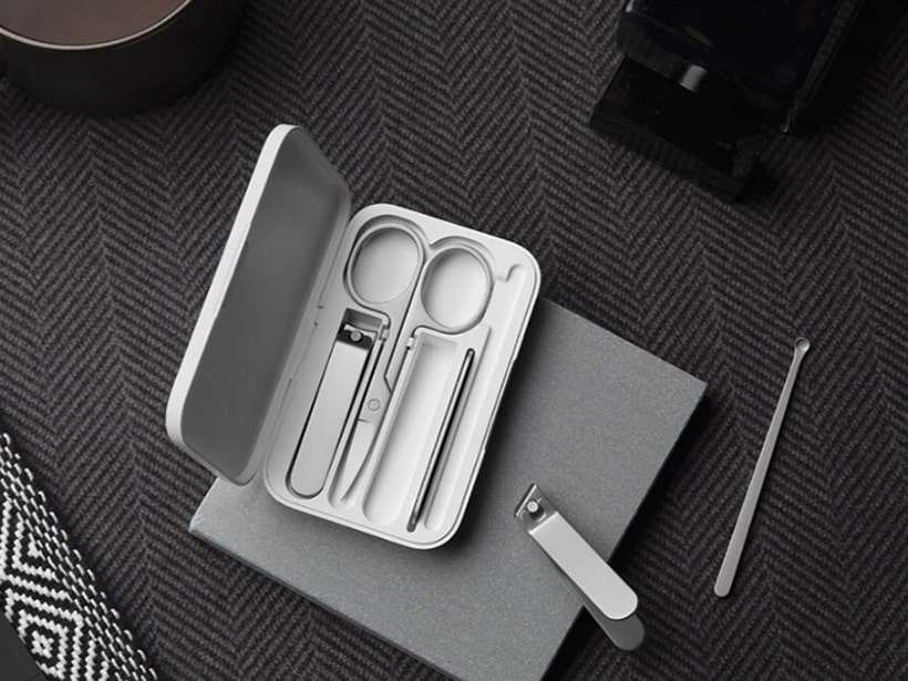 ست ناخن گیر، مانیکور و قیچی شیائومی Xiaomi Mijia MJZJD002QW Manicure Set Nail Clipper