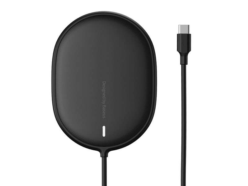 شارژر وایرلس مگنتی بیسوس Baseus BS-W518 Light Magnetic Wireless Charger - تصویر 9