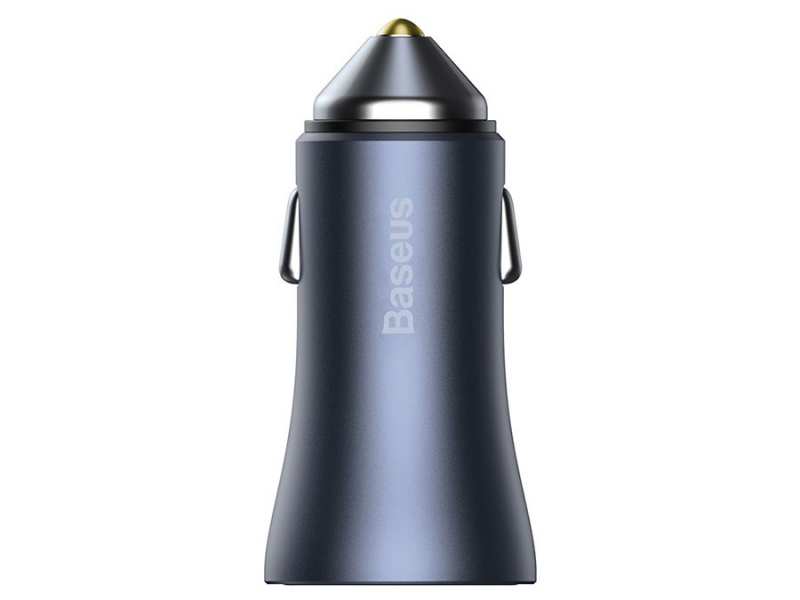 شارژر فندکی فست شارژ ماشین دو پورت بیسوس CCJD-0