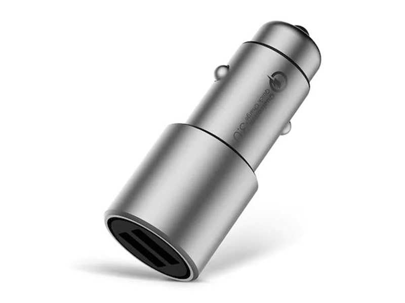 شارژر فندکی فست شارژ ماشین دو پورت یو اس بی 18 وات شیائومی CC02CZM - تصویر 7