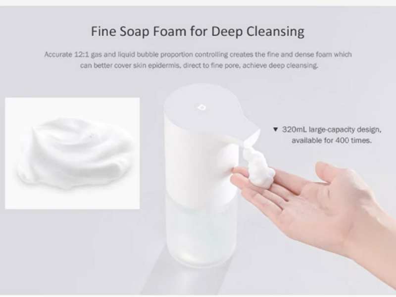 پمپ مایع دستشویی اتوماتیک شیائومی Xiaomi Mijia Automatic Foam Soap Dispenser