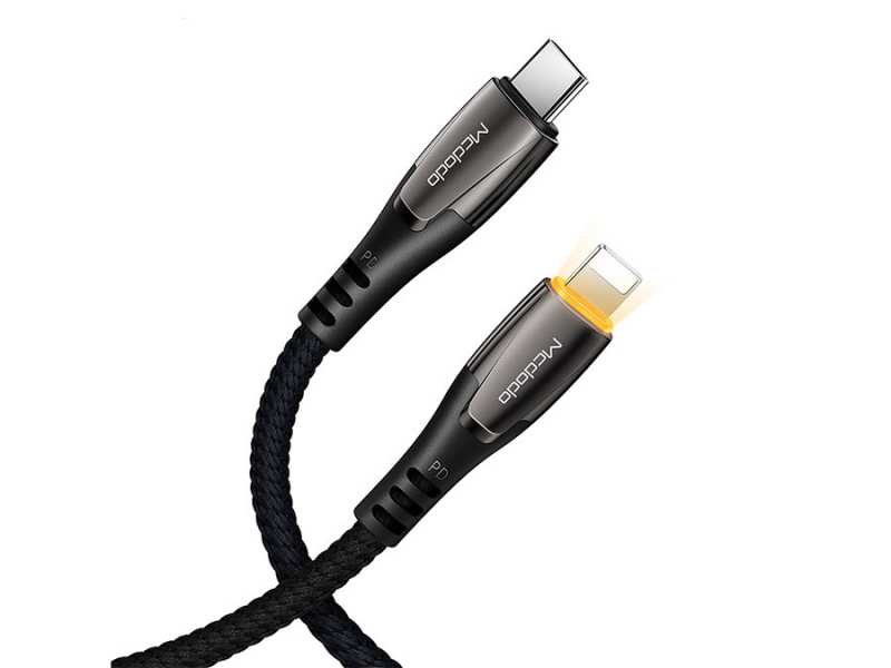کابل شارژ سریع تایپ سی به لایتنینگ Mcdodo CA-765 PD Fast Type-C to Lightning Cable 1.2M - تصویر 7