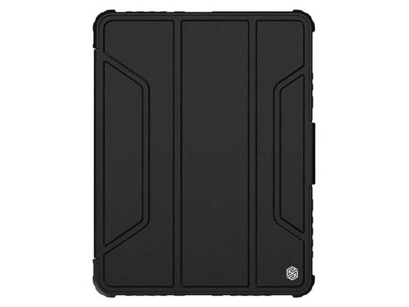 کیف بامپردار آیپد نیلکین Nillkin Apple iPad Pro 11 2020/2021/2022/ipad air 11 2024/10.9 2020/Air 4/Air 5 Bumper Pro Leather Case pro