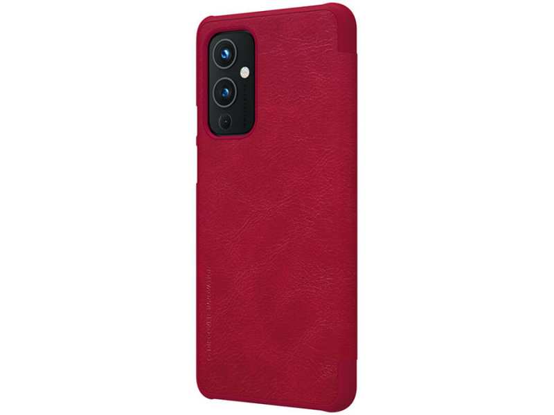 کیف چرمی نیلکین وان پلاس Nillkin Qin Leather Case OnePlus 9 (Asia Pacific version IN/CN)