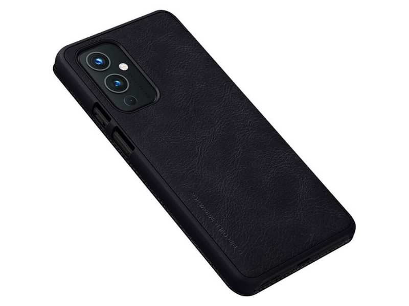 کیف چرمی نیلکین وان پلاس Nillkin Qin Leather Case OnePlus 9 (Asia Pacific version IN/CN)