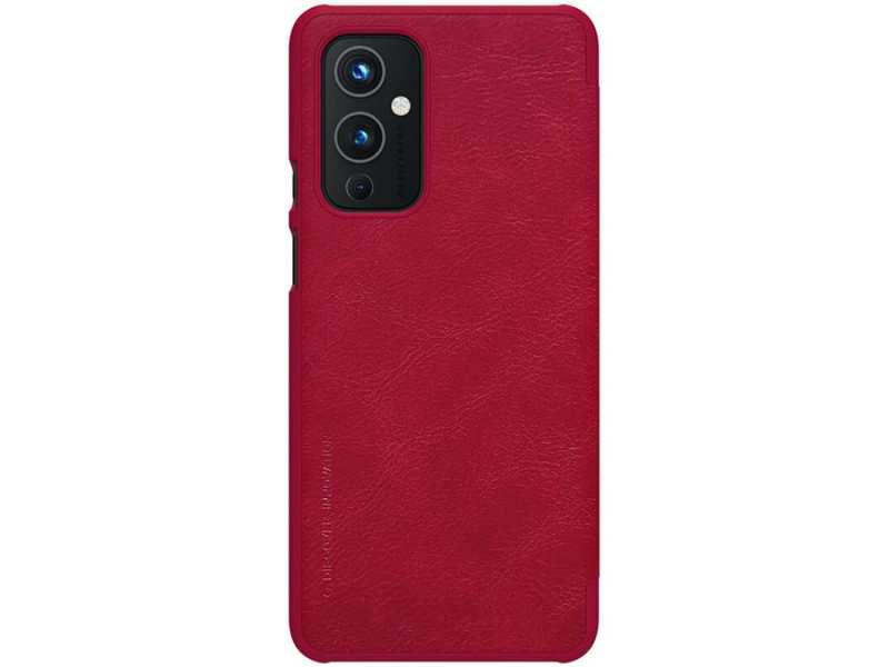 کیف چرمی نیلکین وان پلاس Nillkin Qin Leather Case OnePlus 9 (Asia Pacific version IN/CN)