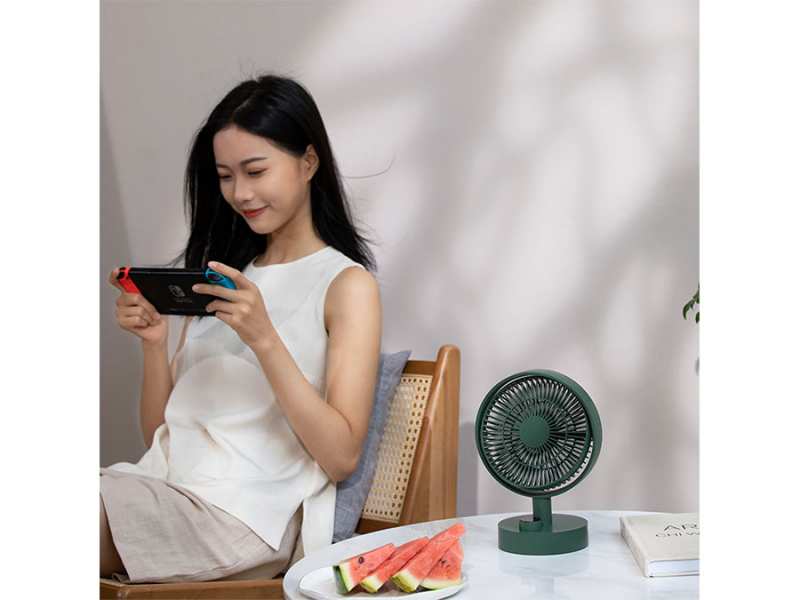 پنکه رومیزی قابل شارژ Sothing (DSHJ-S-2102) Tabletop fan-plume S1