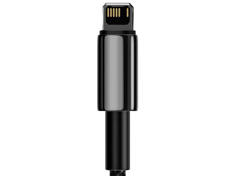 کابل شارژ سریع لایتنینگ بیسوس Baseus Tungsten Gold Fast Charging Data Cable 1m CALWJ-01