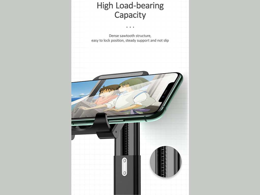 هولدر رومیزی گوشی موبایل و تبلت یوسامز Usams US-ZJ059 Retractable Phone Holder