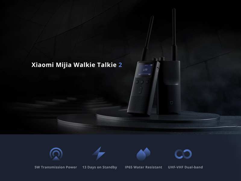 بی سیم واکی تاکی 2 میجیا شیائومی Xiaomi Mijia Walkie Talkie 2 Smart XMDJJ02
