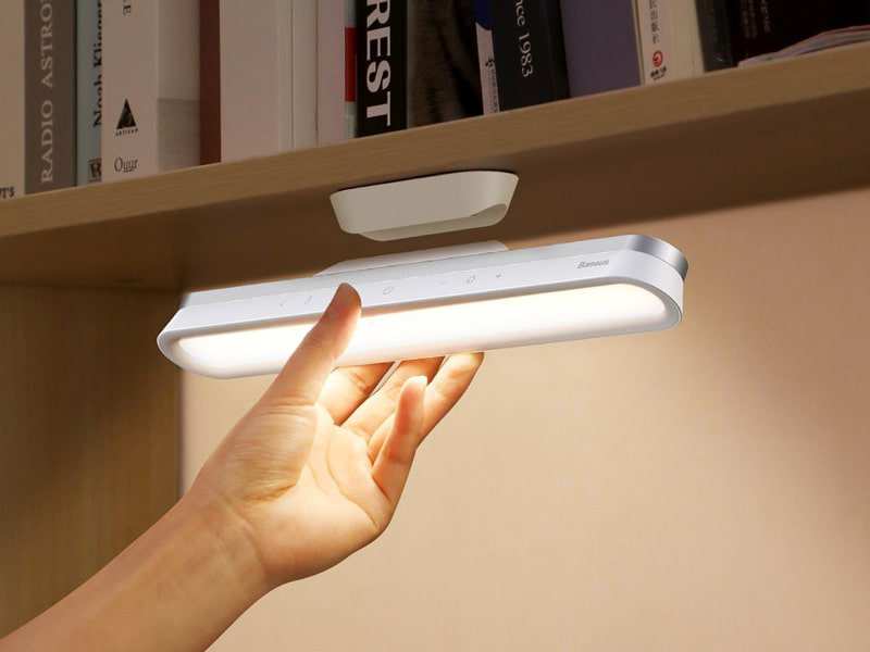 چراغ مطالعه شارژی مگنتی بیسوس Baseus Magnetic Stepless Dimming Charging Desk Lamp Pro DGXC-02