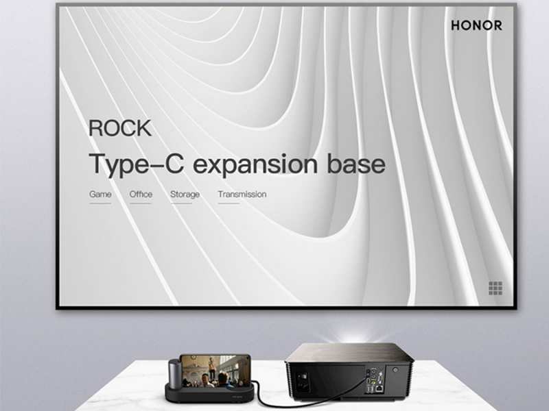 داک شارژ تایپ سی چند کاره راک Rock Cloud-on Type-C Docking Station RCB0652