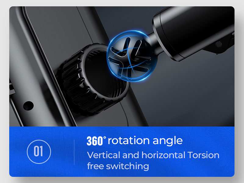 پایه نگهدارنده و شارژ وایرلس جویروم Joyroom Wireless Charging Car Holder JR-ZS219