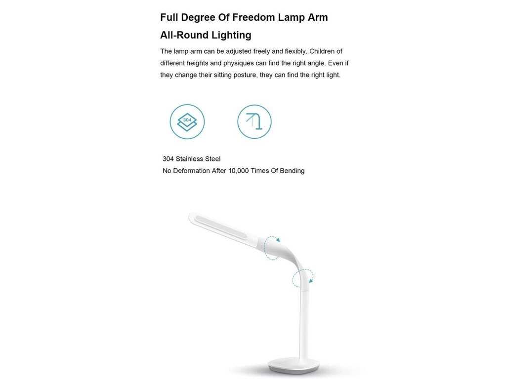 چراغ مطالعه رومیزی هوشمند شیائومی Xioami Mijia Philips Desk Lamp 3