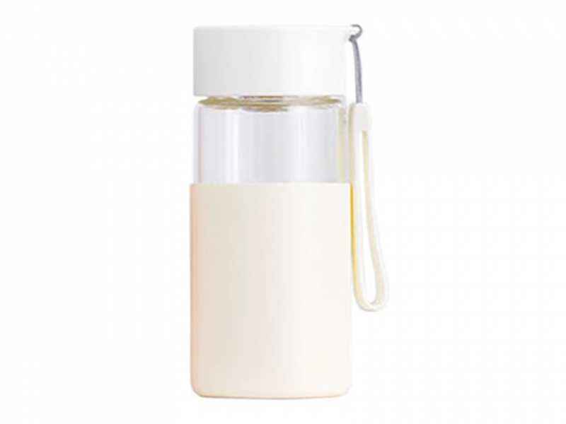 بطری شیشه ای قابل حمل شیائومی Xiaomi Youpin Fun Home Portable Glass Bottle Capacity 350ml