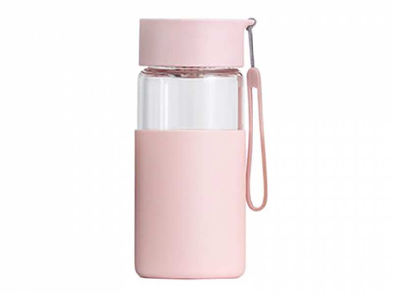 بطری شیشه ای قابل حمل شیائومی Xiaomi Youpin Fun Home Portable Glass Bottle Capacity 350ml