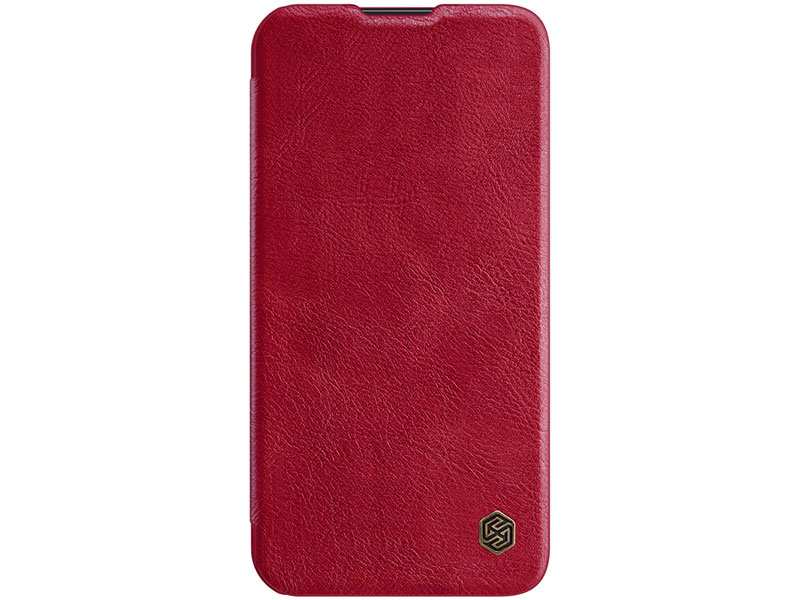 کیف چرمی نیلکین آیفون 13 پرومکس Nillkin Qin Leather Case iPhone 13 Pro Max