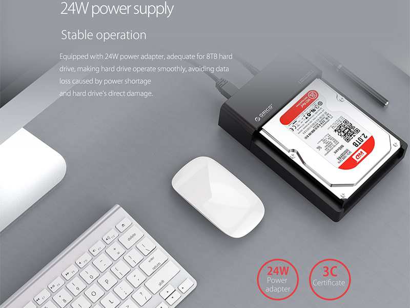 باکس هارد اینترنال به اکسترنال اوریکو 6518US3