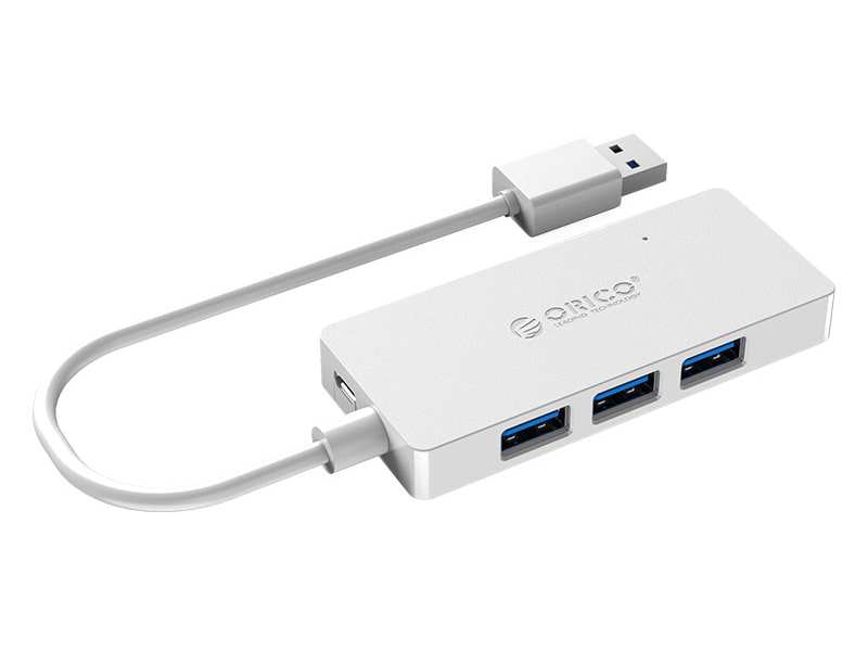 هاب 4 پورت اوریکو ORICO HS4U-U3 4 Port USB3.0 Rectangle HUB