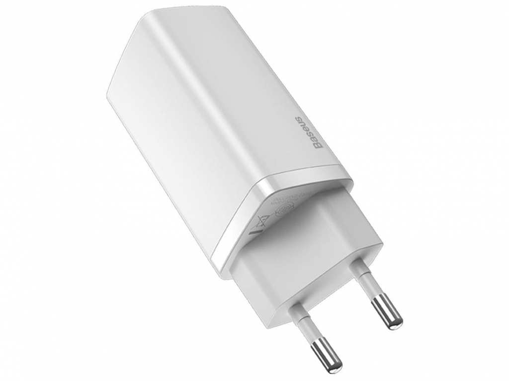 شارژر دیواری فست بیسوس Baseus GaN2 Lite Quick ChargerC+U 65W CCGAN65UE