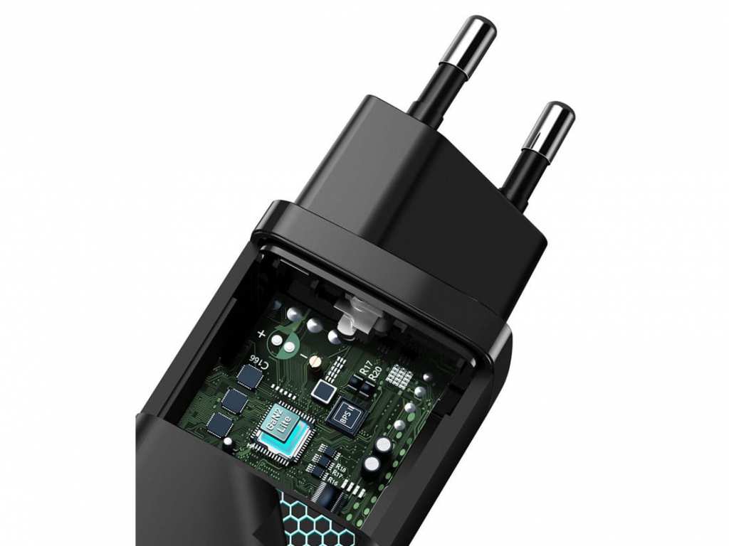 شارژر دیواری فست بیسوس Baseus GaN2 Lite Quick ChargerC+U 65W CCGAN65UE