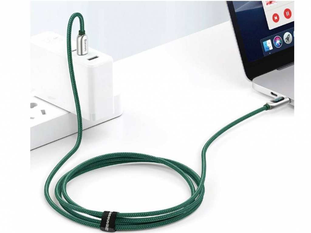 کابل شارژ تایپ سی به تایپ سی 100 وات بیسوس Baseus Display Fast Charging Data Cable 2m CATSK-C01