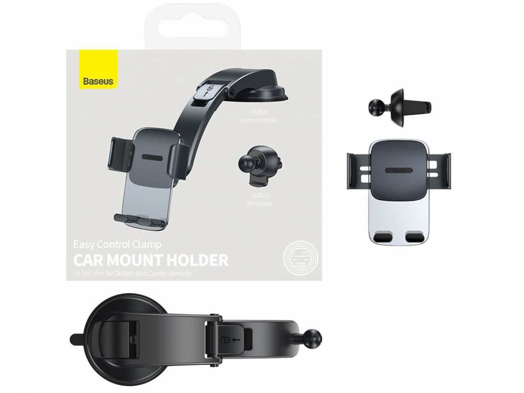 پایه نگهدارنده گوشی بیسوس Baseus Easy Control Pro Clamp Car Mount Holder SUYK000001