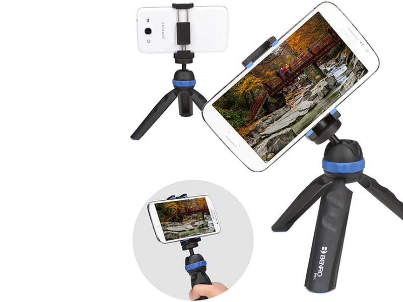 سه پایه نگهدارنده موبایل و دوربین بنرو  Benro PP1C Holder Mini Flexible Small Cellphone Tripod